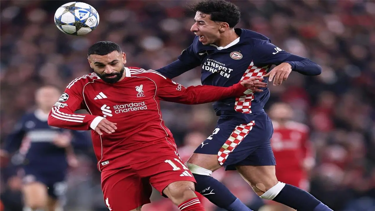 محمد صلاح يصنع الفارق أمام أيندهوفن ويعرض سلوت لموقف حرج في دوري أبطال أوروبا